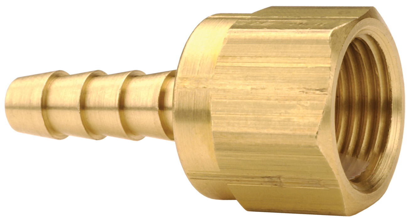 FEMALE 45° SAE SWIVEL X HOSE BARB